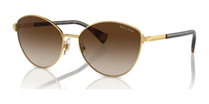 Ralph RA4145 Sunglasses | Size 57 / Shiny Gold / Gradient Brown (3N 16%) №900413