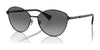 Ralph RA4145 Sunglasses | Size 57 / Shiny Black / Gradient Grey (Polarized) (3P 13%) №9230T3