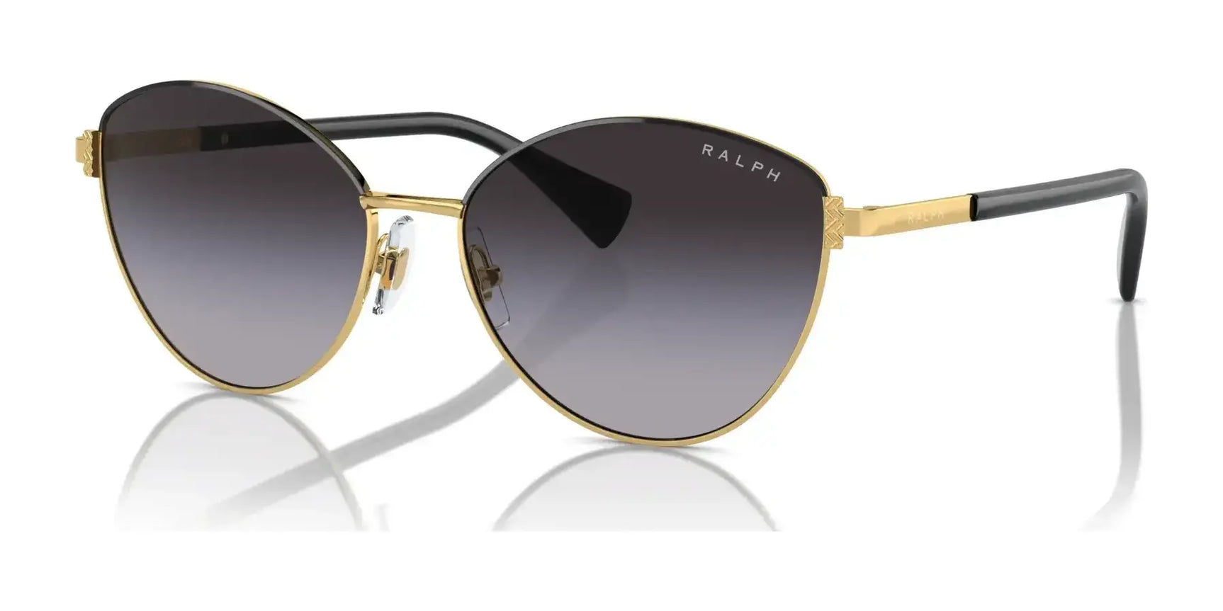 Ralph RA4145 Sunglasses Shiny Gold / Grey Gradient Blue