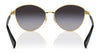 Ralph RA4145 Sunglasses | Size 57 / Shiny Gold / Gradient Brown (3N 16%) №900413