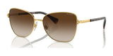 Ralph RA4146 Sunglasses Shiny Gold / Gradient Brown