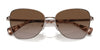 Ralph RA4146 Sunglasses | Size 58 / Shiny Gold / Gradient Brown (3N 15.8%) №945813