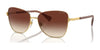Ralph RA4146 Sunglasses | Size 58 / Shiny Gold / Gradient Brown (3N 15.8%) №945813