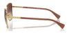 Ralph RA4146 Sunglasses | Size 58 / Shiny Gold / Gradient Brown (3N 15.8%) №945813