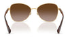 Ralph RA4147 Sunglasses | Size 58 / Pale Gold / Brown Gradient Mirror (2N 26.8%) №9116B8