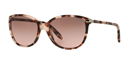 Ralph RA5160 Sunglasses Shiny Pink Tortoise / Violet Gradient Brown