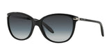 Ralph RA5160 Sunglasses Shiny Black / Gradient Grey