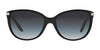 Ralph RA5160 Sunglasses | Size 57 / Shiny Black / Gradient Grey (3N 15.2%) №501/11