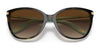 Ralph RA5160 Sunglasses | Size 57 / Shiny Black / Gradient Grey (3N 15.2%) №501/11