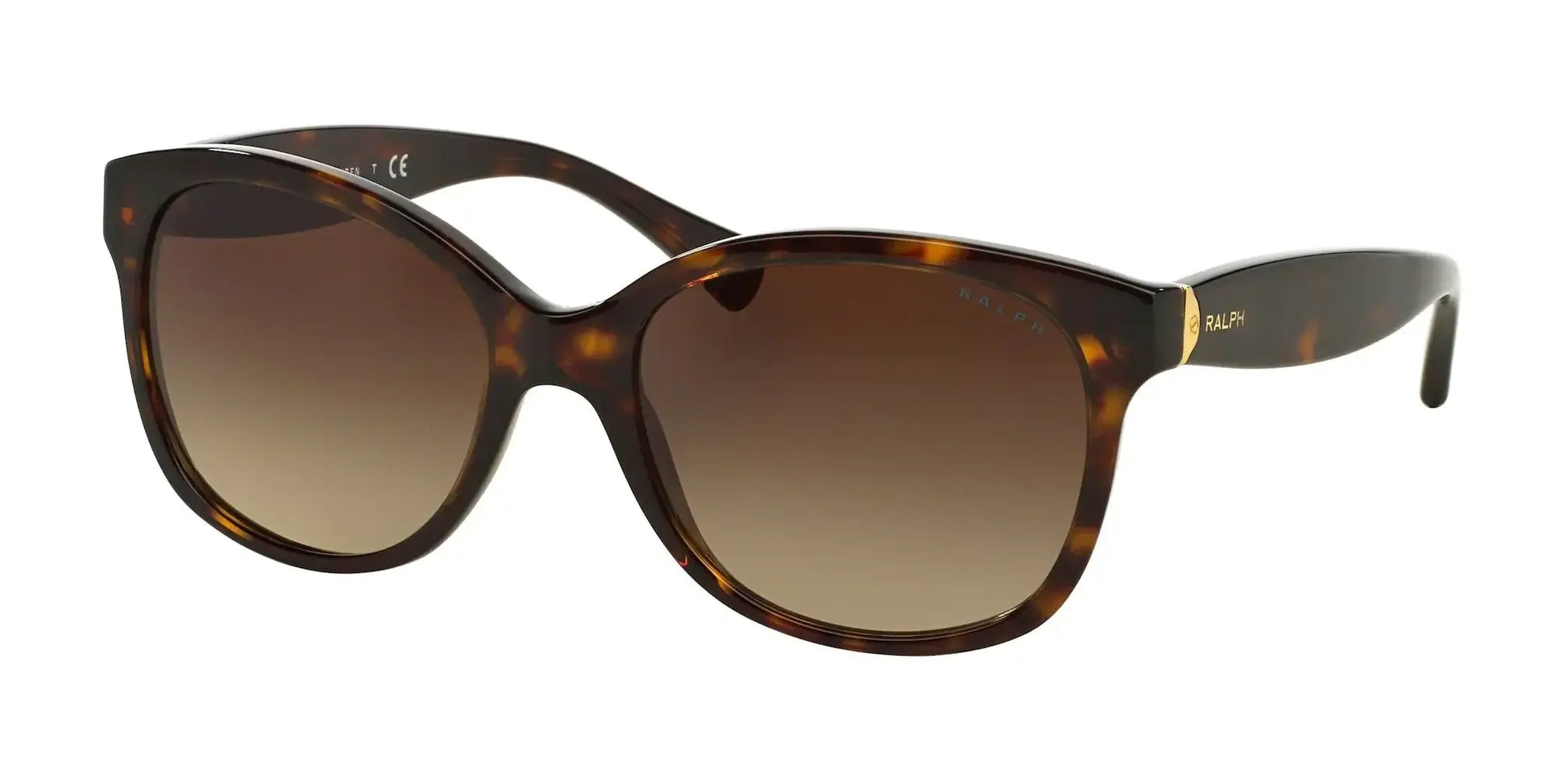 Ralph RA5191 Sunglasses Dark Havana / Gradient Brown