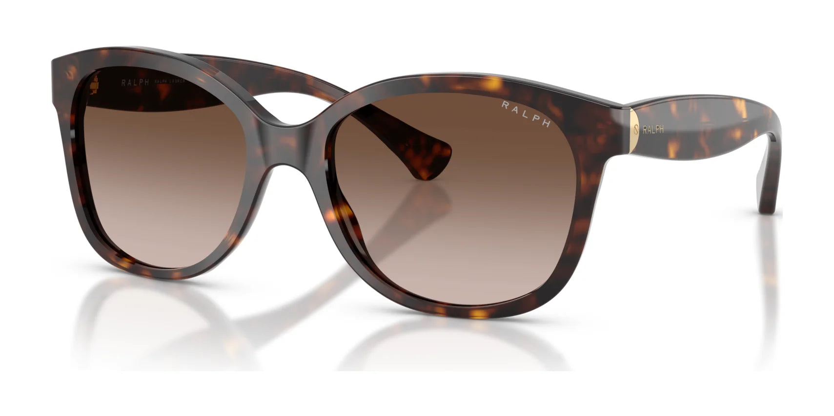 Ralph RA5191 Sunglasses Dark Havana / Gradient Brown