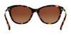 Ralph RA5201 Sunglasses | Size 54 / Shiny Pink Marble №1457T5 / Polarized Gradient Brown (Polarized) (3P 13.1%)