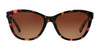 Ralph RA5201 Sunglasses | Size 54 / Shiny Pink Marble №1457T5 / Polarized Gradient Brown (Polarized) (3P 13.1%)
