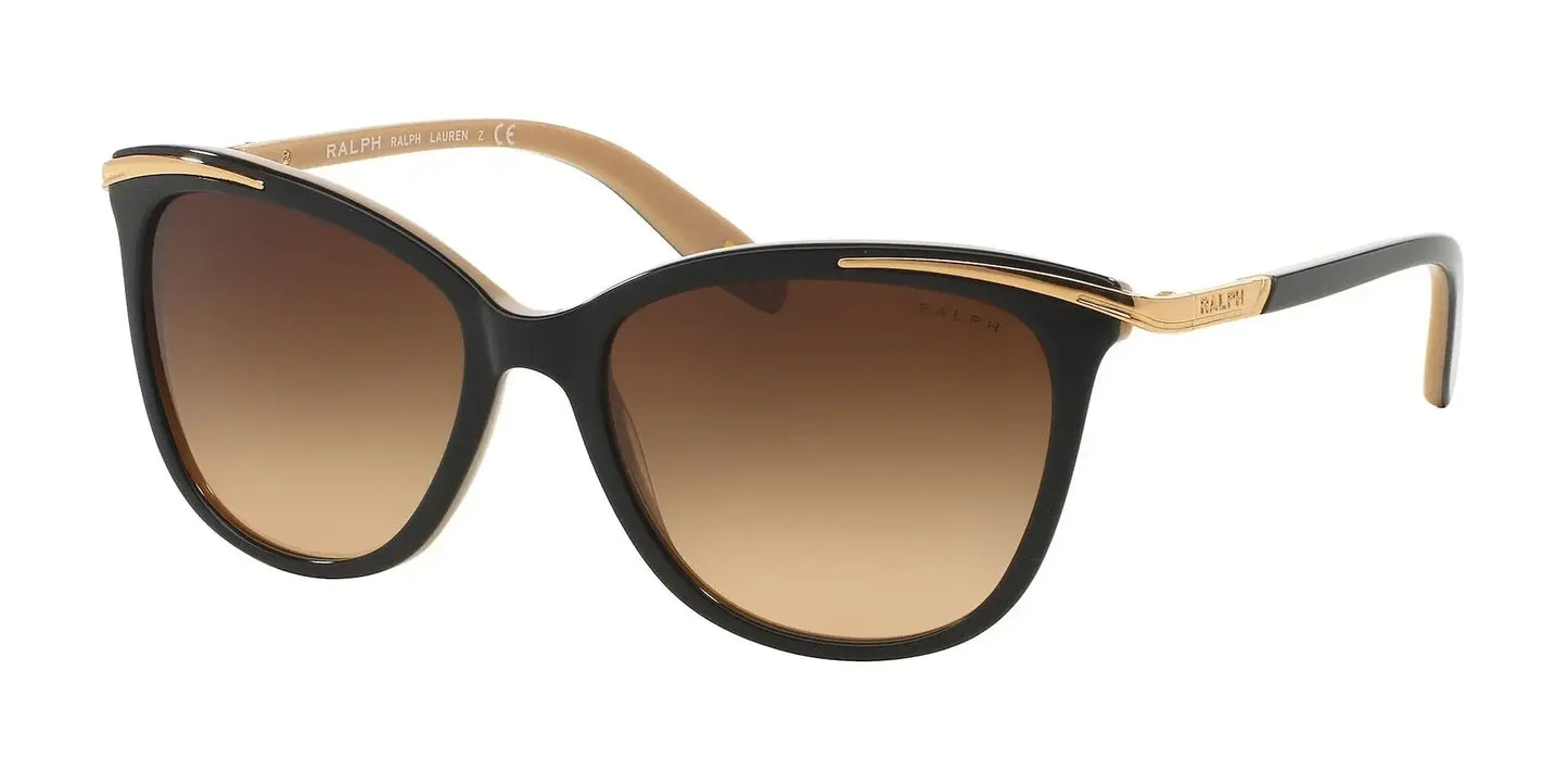 Ralph RA5203 Sunglasses Black / Gradient Brown