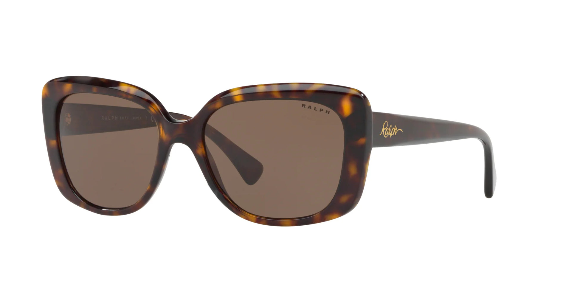 Ralph RA5241 Sunglasses Shiny Dark Havana / Brown