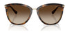 Ralph RA5245 Sunglasses | Size 55 / Shiny Dark Havana / Gradient Brown (3N 16%) №500313