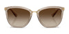 Ralph RA5245 Sunglasses | Size 55 / Shiny Dark Havana / Gradient Brown (3N 16%) №500313
