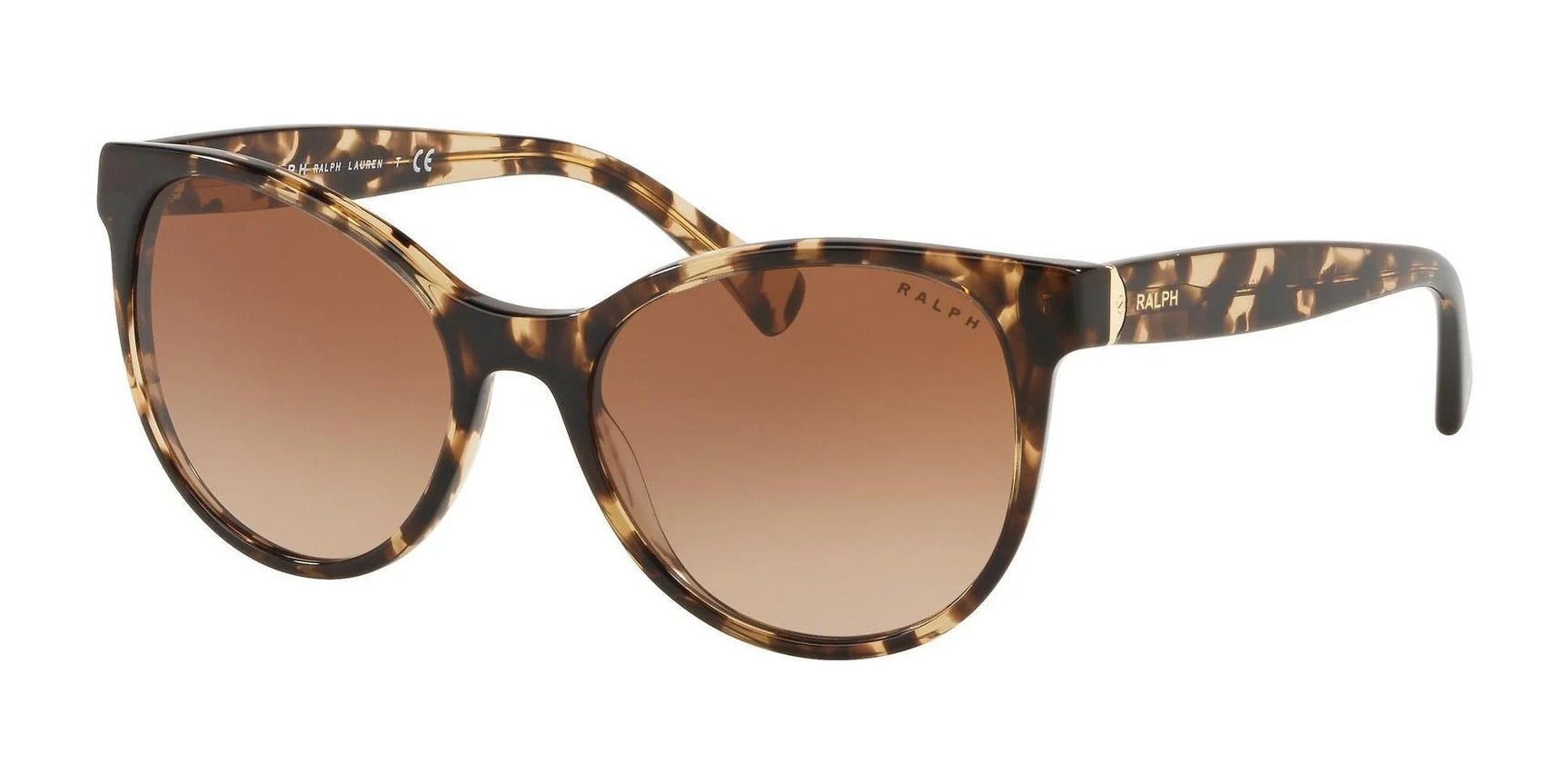 Ralph RA5250 Sunglasses Shiny Light Havana / Gradient Brown