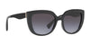 Ralph RA5254 Sunglasses | Size 54 / Shiny Black №50018G / Grey Gradient (3N 15.2%)