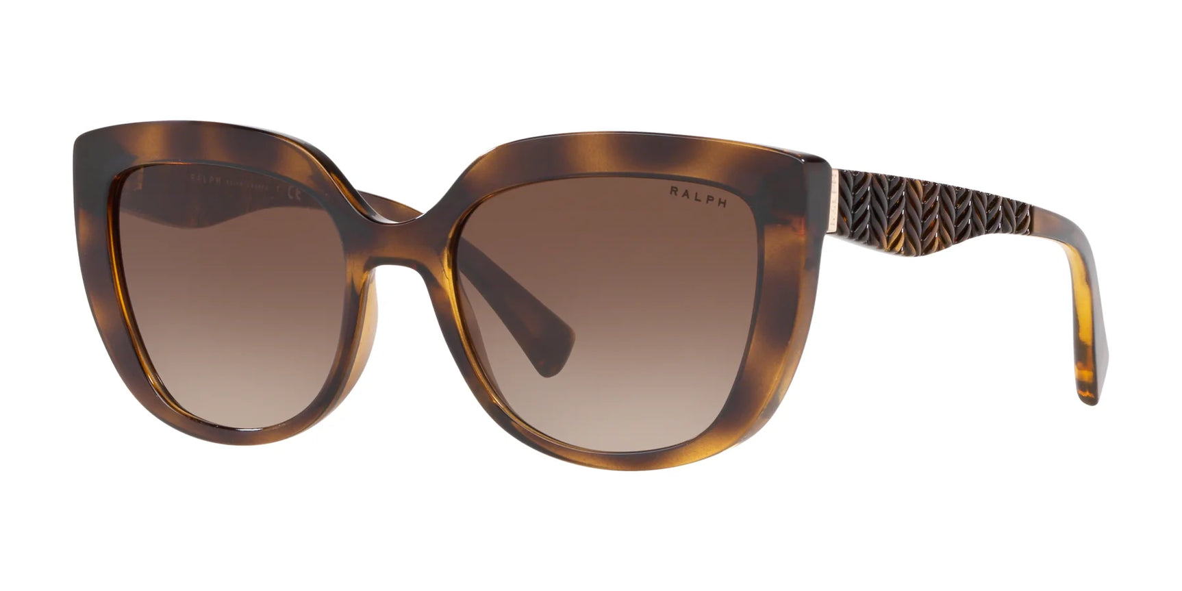 Ralph RA5254 Sunglasses Havana / Brown Gradient