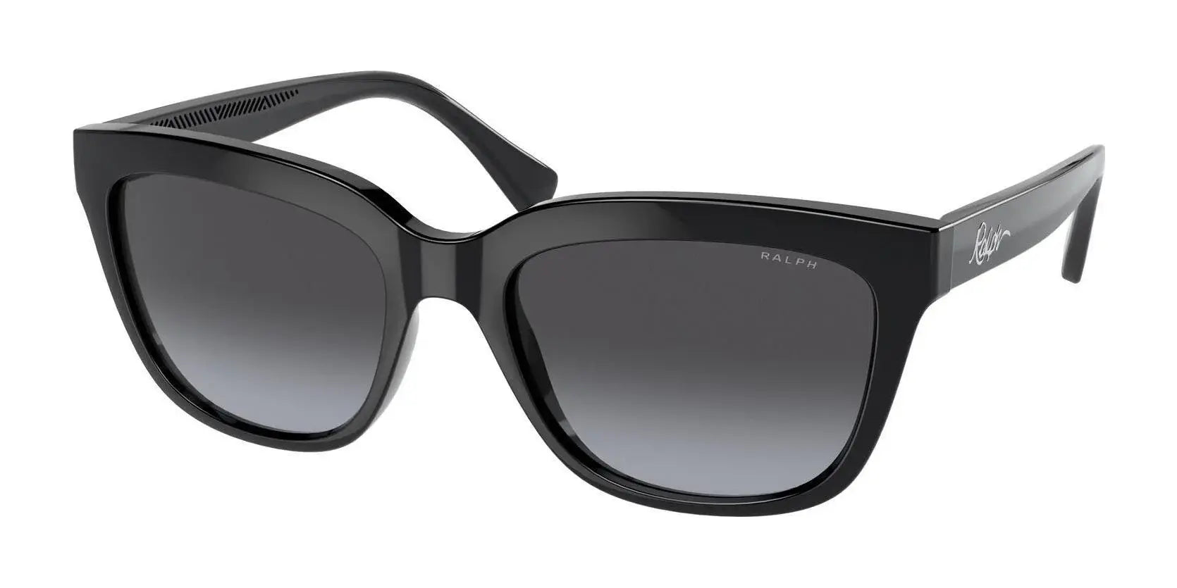 Ralph RA5261 Sunglasses Shiny Black / Gradient Grey