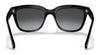 Ralph RA5261 Sunglasses | Size 53 / Shiny Black №50018G / Gradient Grey (3N 15.2%)