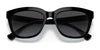 Ralph RA5261 Sunglasses | Size 53 / Shiny Black №50018G / Gradient Grey (3N 15.2%)