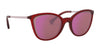 Ralph RA5262 Sunglasses | Size 54 / Shiny Transparent Bordeaux №5800D0 / Dark Violet Mirror Red (2N 21%)