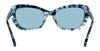 Ralph RA5264 Sunglasses | Size 55 / Blue Havana / Light Blue Flash Mirror Green (2N 39.3%) №5844E3