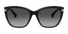 Ralph RA5267 Sunglasses | Size 56 / Black Glitter №58418G / Grey Gradient (3N 15.2%)