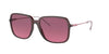 Ralph RA5272 Sunglasses / Shiny Opaline Burgundy №591220 / Pink Gradient Violet (2N 23.7%) / Size 57
