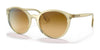 Ralph RA5273 Sunglasses | Size 53 / Shiny Pinot Grigio №57562L / Gradient Amber (2N 23.8%)