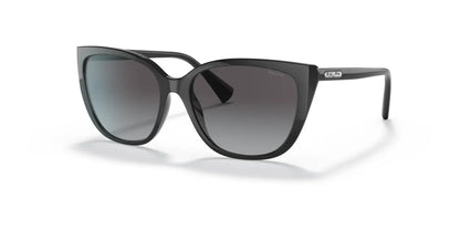 Ralph RA5274 Sunglasses Shiny Black / Gradient Grey