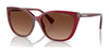 Ralph RA5274 Sunglasses | Size 56 / Transparent Bordeaux / Light Brown Gradient (Polarized) (3P 11.3%) №5800T5