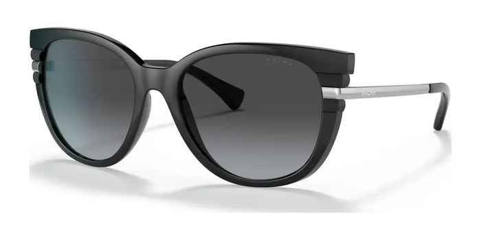 Ralph RA5276 Sunglasses | Size 56 / Black With Matte Black Details №50018G / Gradient Grey (3N 15.2%)