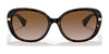 Ralph RA5277 Sunglasses | Size 56 / Shiny Dark Havana №500313 / Brown Gradient (2N 26.5%)