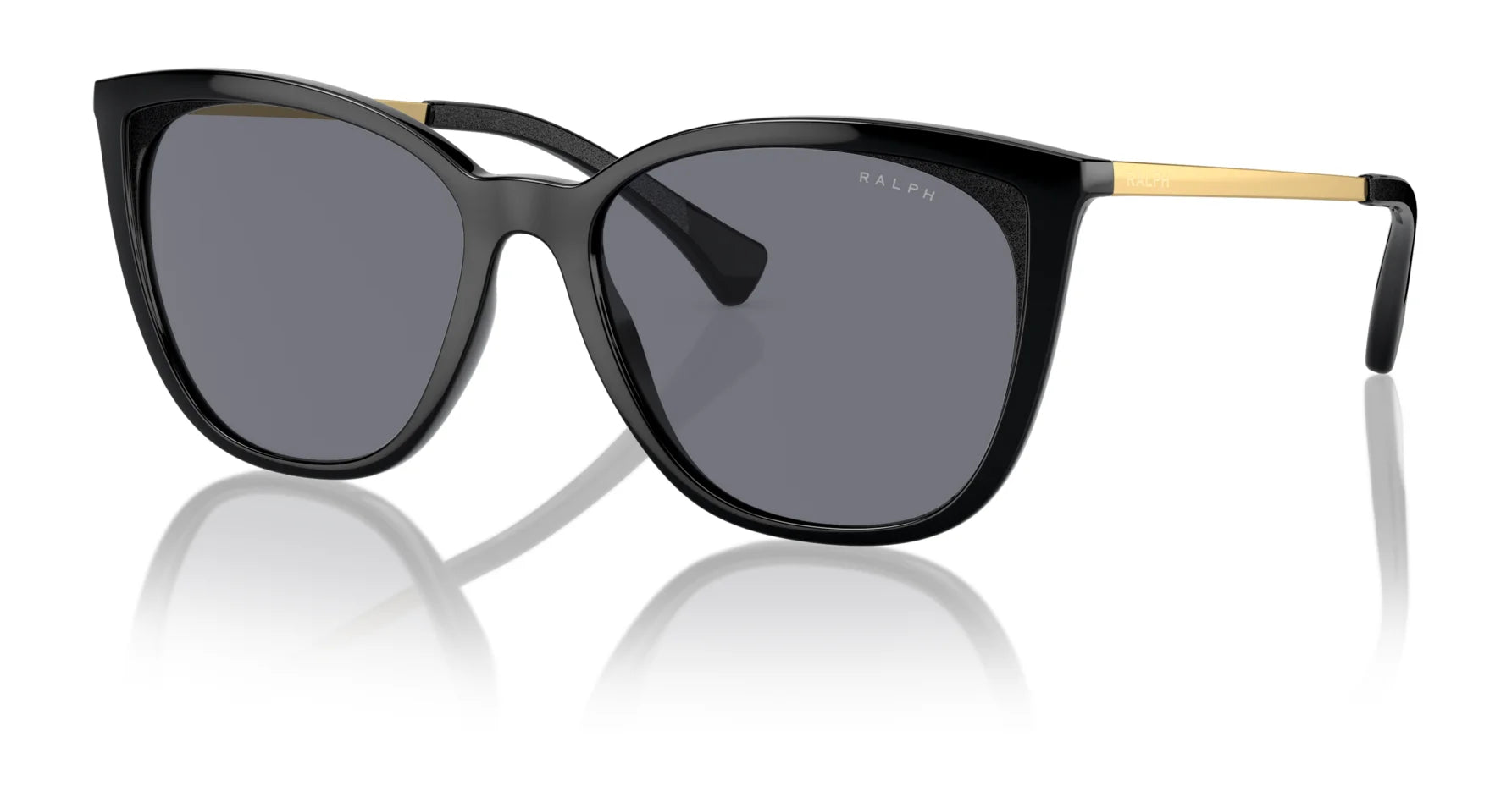 Ralph RA5280 Sunglasses Shiny Black / Blue