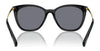 Ralph RA5280 Sunglasses | Size 55 / Shiny Black №500180 / Blue (2N 23.5%)