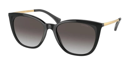 Ralph RA5280 Sunglasses Shiny Black / Gradient Grey