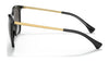 Ralph RA5280 Sunglasses | Size 55 / Shiny Black №500180 / Blue (2N 23.5%)