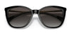Ralph RA5280 Sunglasses | Size 55 / Shiny Black №500180 / Blue (2N 23.5%)