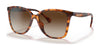 Ralph RA5281U Sunglasses | Size 57 / Shiny Havana №588513 / Brown Gradient Dark Brown (3N 16%)
