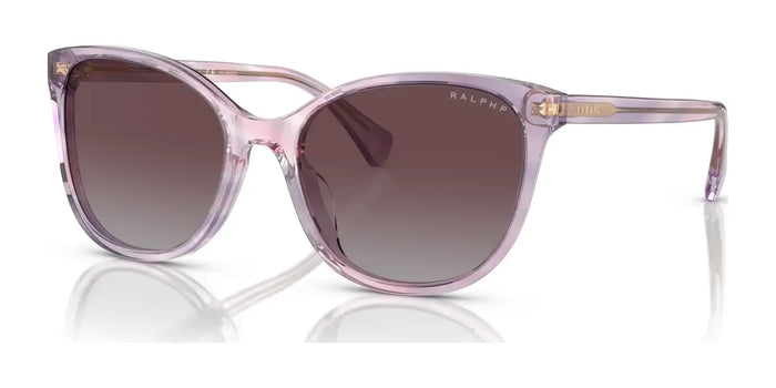 Ralph RA5282U Sunglasses | Size 55 / Shiny Striped Purple №603662 / New Color №603662 (3P 16.5%)