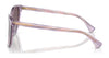 Ralph RA5282U Sunglasses | Size 55 / Shiny Striped Purple №603662 / New Color  №603662 (3P 16.5%)