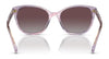 Ralph RA5282U Sunglasses | Size 55 / Shiny Striped Purple №603662 / New Color  №603662 (3P 16.5%)
