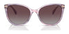 Ralph RA5282U Sunglasses | Size 55 / Shiny Striped Purple №603662 / New Color  №603662 (3P 16.5%)
