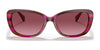 Ralph RA5283 Sunglasses | Size 55 / Striped Brown №59863G / Brown (3N 14.0%)