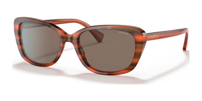 Ralph RA5283 Sunglasses | Size 55 / Striped Brown №59863G / Brown (3N 14.0%)
