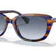Striped Brown Blue №598719