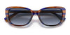 Ralph RA5283 Sunglasses | Size 55 / Striped Brown №59863G / Brown (3N 14.0%)